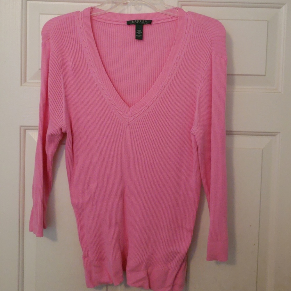 Ralph Lauren L V-Neck Sweater